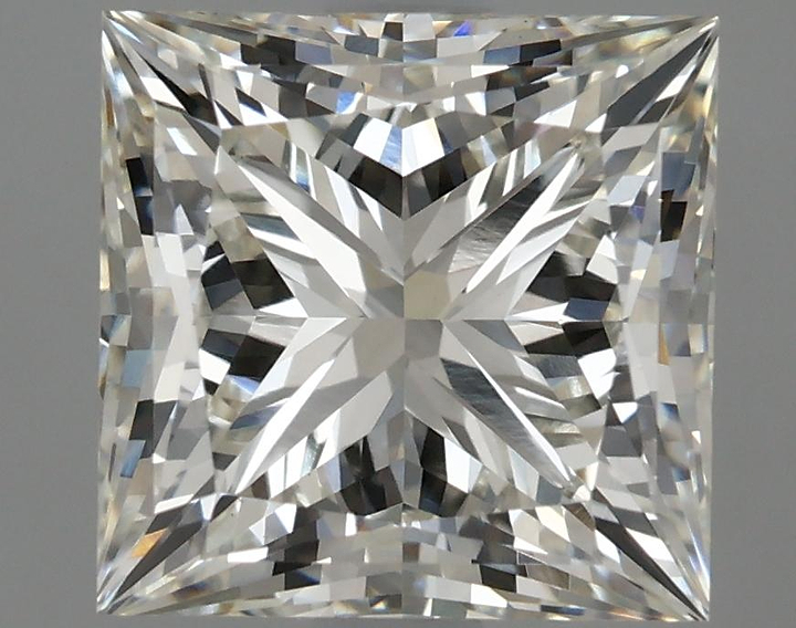 2.57 Carat Princess Shaped Ideal Cut VS1 IGI Certified Lab Grown Diamond