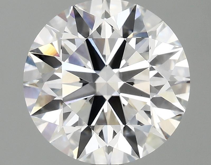3.08 Carat Round Shaped Excellent Cut VS1 IGI Certified Lab Grown Diamond