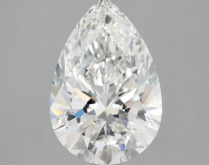 2.08 Carat Pear Shaped Excellent Cut VVS2 IGI Certified Lab Grown Diamond