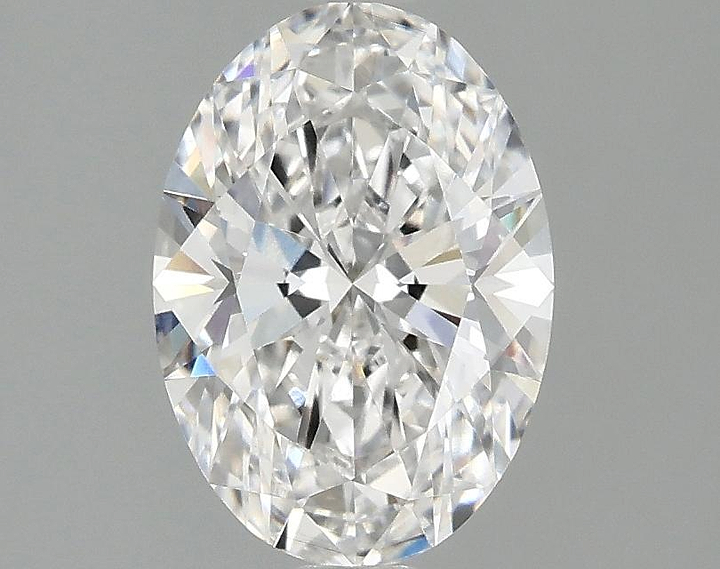 1.55 Carat Oval Shaped Ideal Cut VVS2 IGI Certified Lab Grown Diamond
