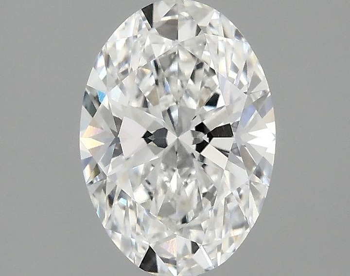 1.54 Carat Oval Shaped Ideal Cut VVS2 IGI Certified Lab Grown Diamond
