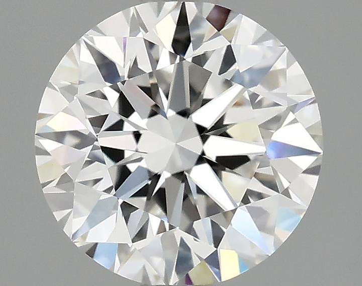2.05 Carat Round Shaped Excellent Cut VVS2 IGI Certified Lab Grown Diamond
