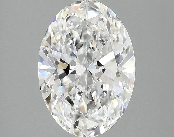 2.1 Carat Oval Shaped Ideal Cut VS1 IGI Certified Lab Grown Diamond