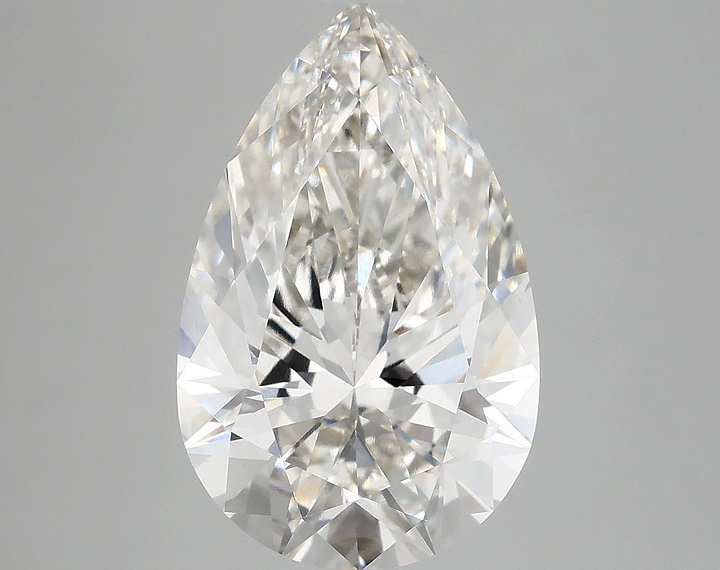 5.09 Carat Pear Shaped Ideal Cut VVS2 IGI Certified Lab Grown Diamond