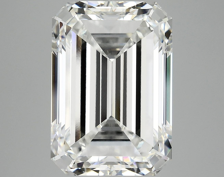 11.08 Carat Emerald Shaped Ideal Cut VVS2 IGI Certified Lab Grown Diamond
