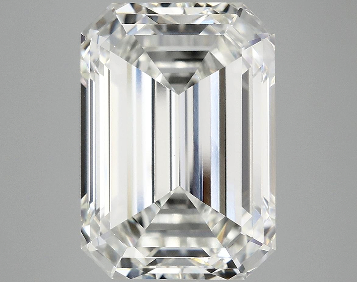 8.07 Carat Emerald Shaped Ideal Cut VVS2 IGI Certified Lab Grown Diamond