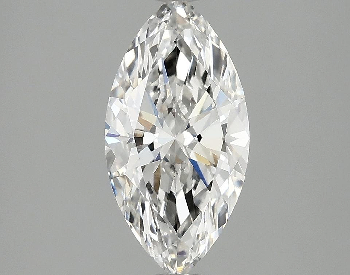 1.53 Carat Marquise Shaped Ideal Cut VVS2 IGI Certified Lab Grown Diamond