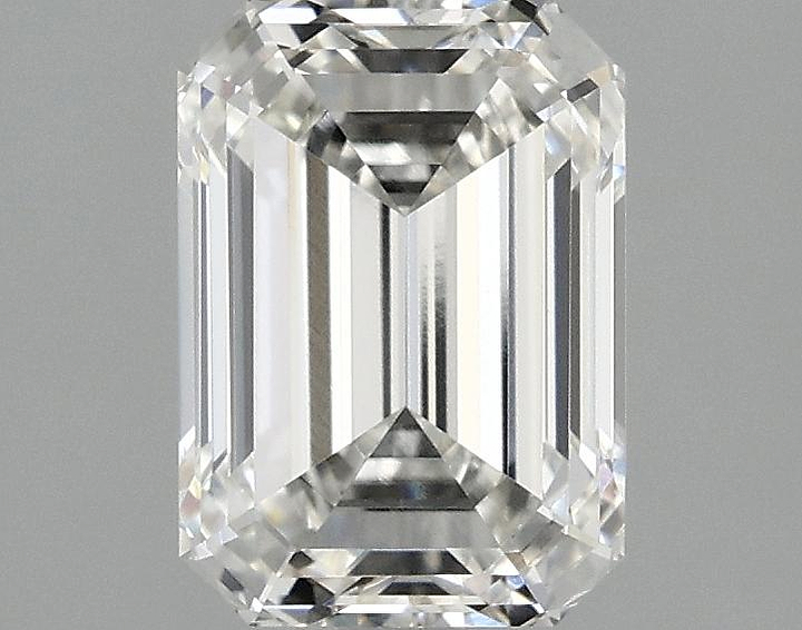 2.05 Carat Emerald Shaped Ideal Cut VVS2 IGI Certified Lab Grown Diamond