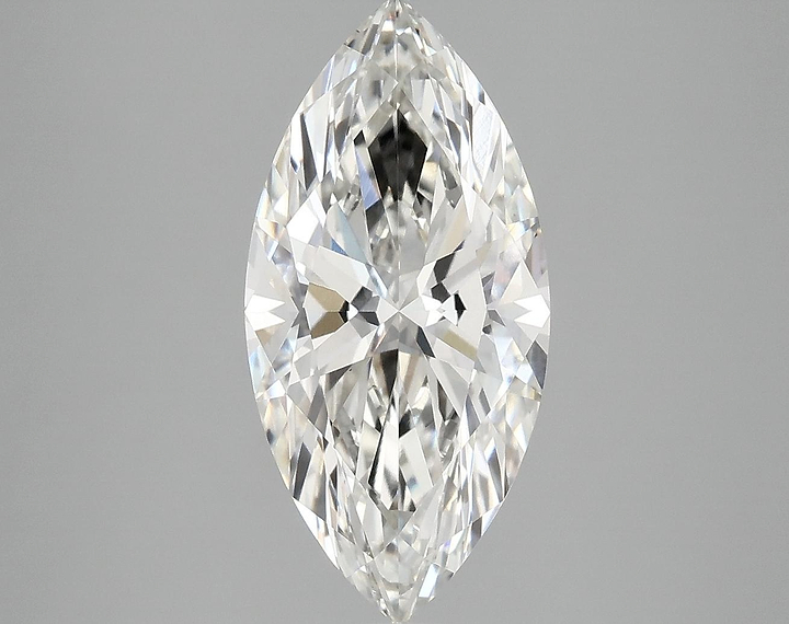 3.1 Carat Marquise Shaped Excellent Cut VVS2 IGI Certified Lab Grown Diamond