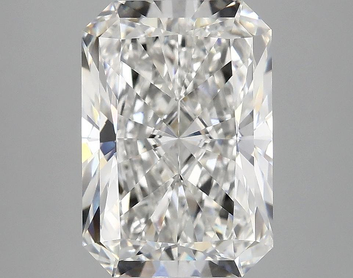 4.02 Carat Radiant Shaped Ideal Cut VVS2 IGI Certified Lab Grown Diamond