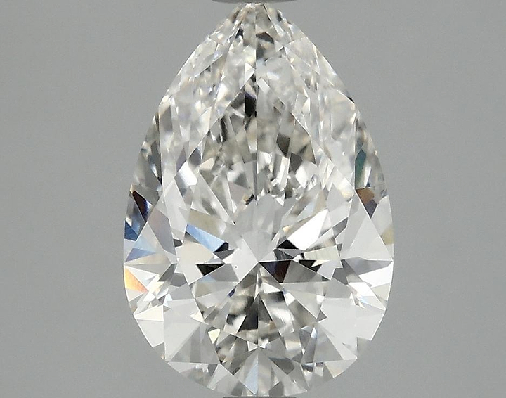 2.09 Carat Pear Shaped Excellent Cut VS1 IGI Certified Lab Grown Diamond
