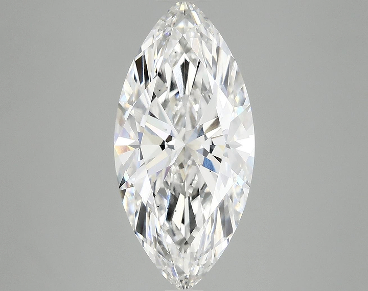 3.09 Carat Marquise Shaped Excellent Cut VS1 IGI Certified Lab Grown Diamond