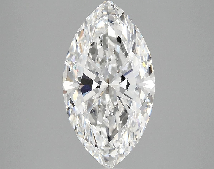 3.06 Carat Marquise Shaped Excellent Cut VS1 IGI Certified Lab Grown Diamond