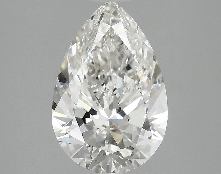 1.98 Carat Pear Shaped Excellent Cut VVS2 IGI Certified Lab Grown Diamond