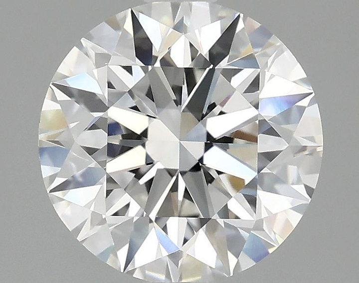 2.08 Carat Round Shaped Excellent Cut VVS2 IGI Certified Lab Grown Diamond