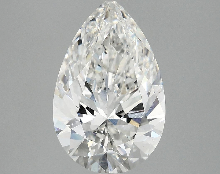 3.06 Carat Pear Shaped Ideal Cut VS2 IGI Certified Lab Grown Diamond
