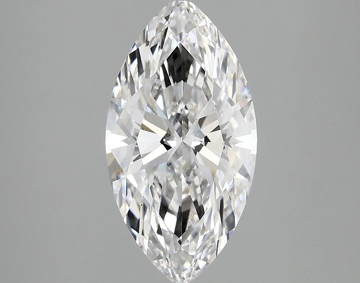 1.99 Carat Marquise Shaped Ideal Cut VVS2 IGI Certified Lab Grown Diamond