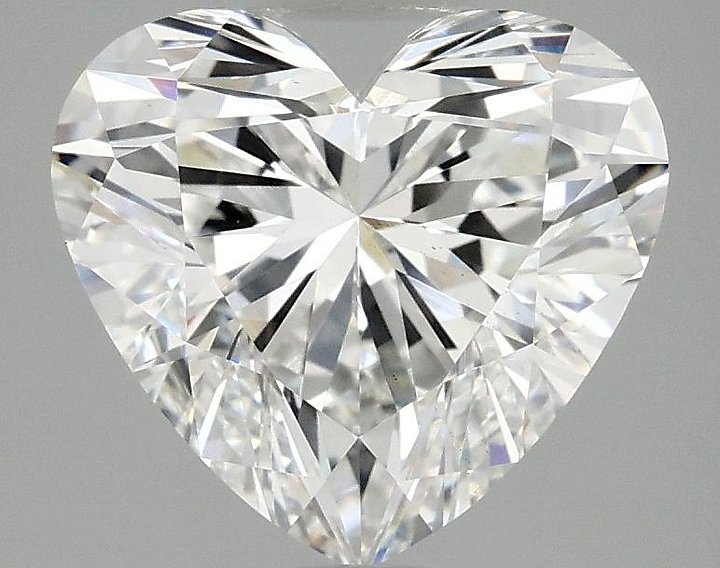 3.07 Carat Heart Shaped Ideal Cut VS1 IGI Certified Lab Grown Diamond
