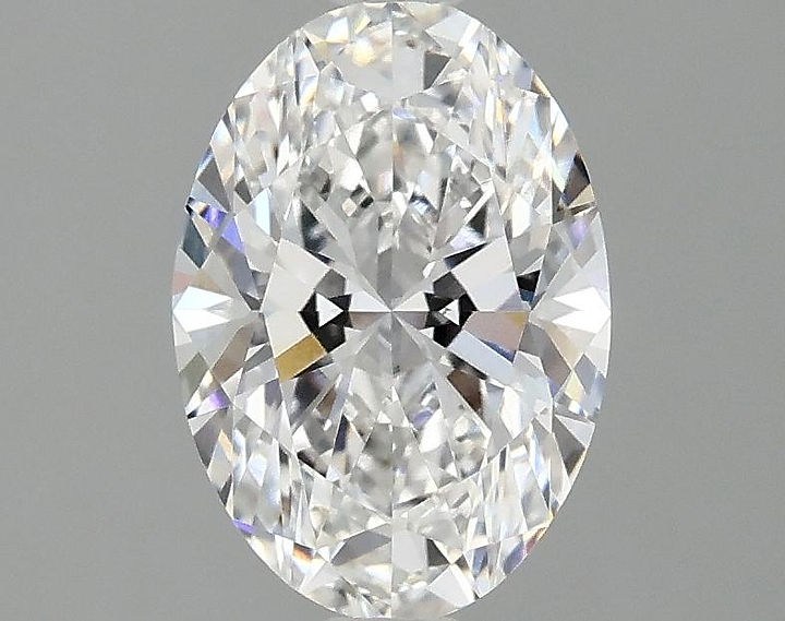 1.58 Carat Oval Shaped Ideal Cut VVS2 IGI Certified Lab Grown Diamond
