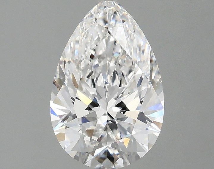 1.58 Carat Pear Shaped Excellent Cut VVS2 IGI Certified Lab Grown Diamond
