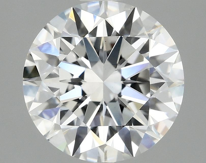 2.09 Carat Round Shaped Ideal Cut VS1 IGI Certified Lab Grown Diamond