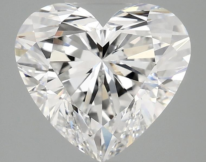 2.97 Carat Heart Shaped Ideal Cut VS1 IGI Certified Lab Grown Diamond