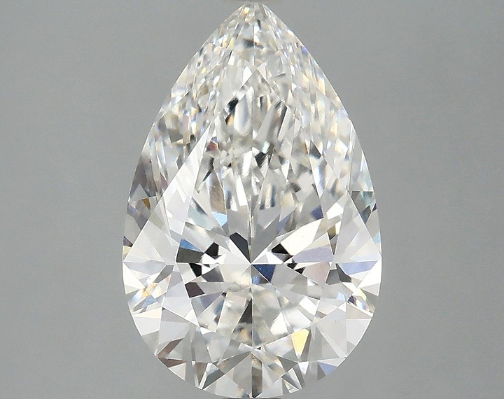 3.1 Carat Pear Shaped Ideal Cut VVS2 IGI Certified Lab Grown Diamond