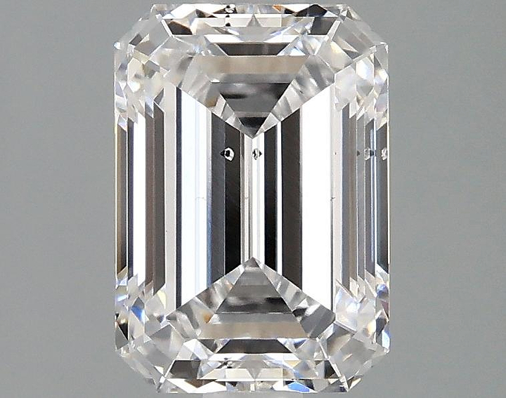 2.07 Carat Emerald Shaped Ideal Cut SI1 IGI Certified Lab Grown Diamond