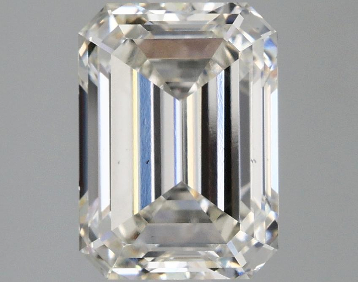 3.06 Carat Emerald Shaped Excellent Cut VS2 IGI Certified Lab Grown Diamond