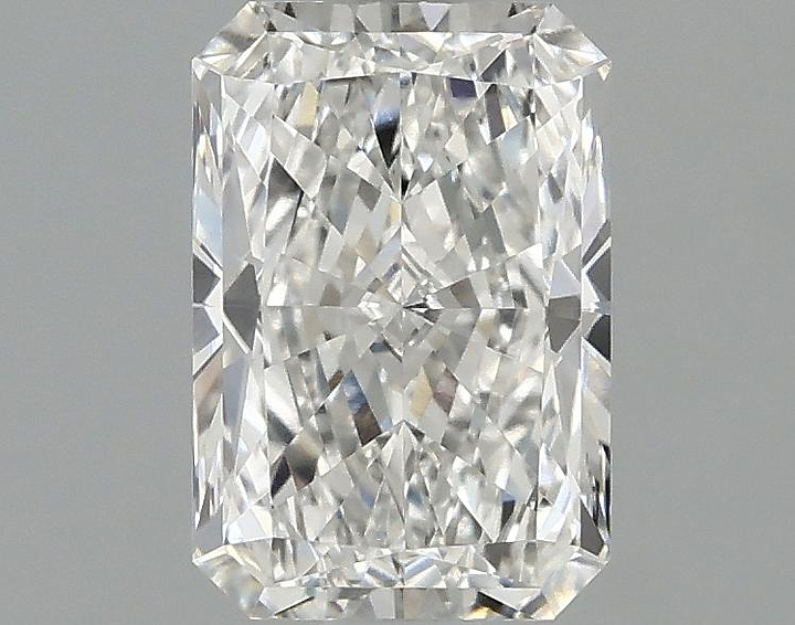 0.98 Carat Radiant Shaped Ideal Cut VVS2 IGI Certified Lab Grown Diamond