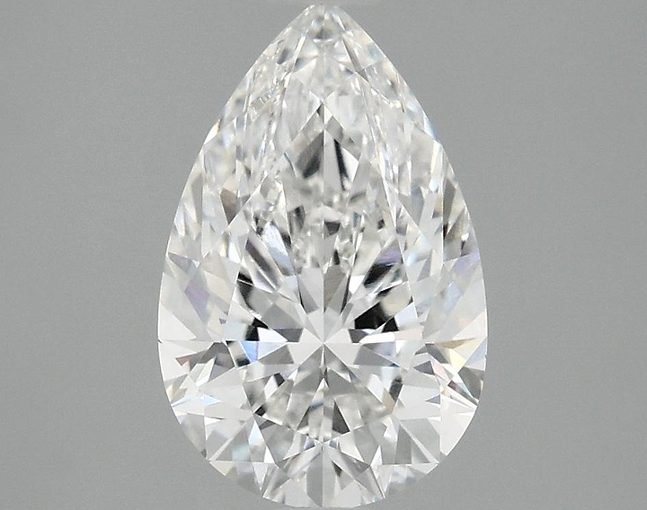 2.04 Carat Pear Shaped Ideal Cut VVS2 IGI Certified Lab Grown Diamond