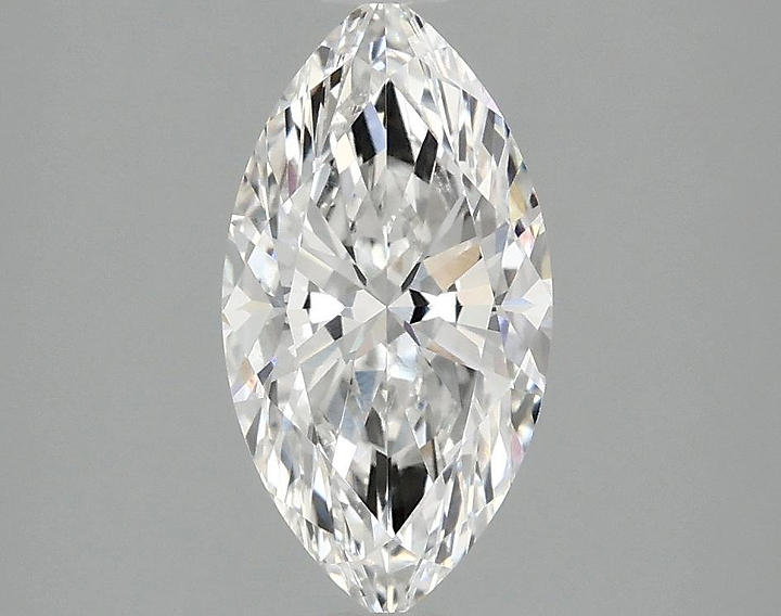 1.56 Carat Marquise Shaped Ideal Cut VVS2 IGI Certified Lab Grown Diamond
