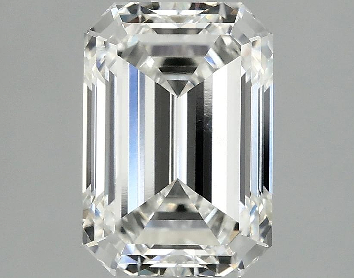2.51 Carat Emerald Shaped Ideal Cut VS1 IGI Certified Lab Grown Diamond