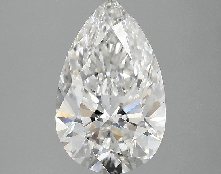 2.01 Carat Pear Shaped Ideal Cut VS1 IGI Certified Lab Grown Diamond