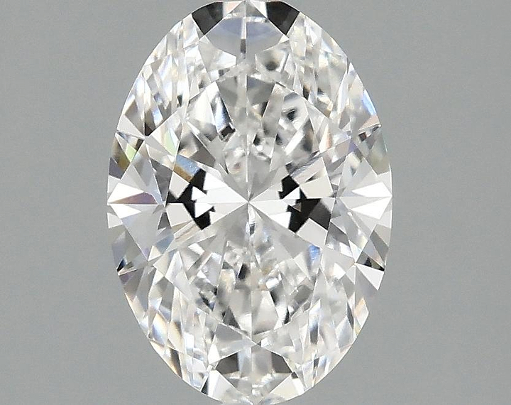1.55 Carat Oval Shaped Ideal Cut VVS2 IGI Certified Lab Grown Diamond