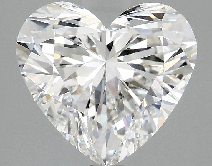 2.98 Carat Heart Shaped Ideal Cut VS1 IGI Certified Lab Grown Diamond
