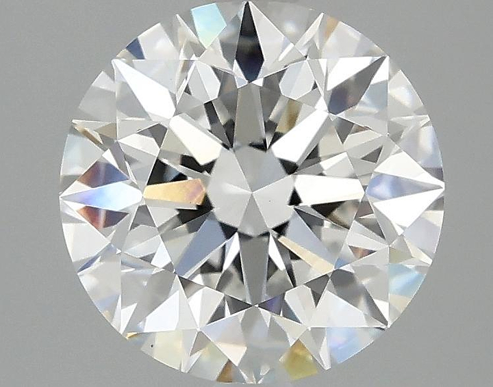 2.58 Carat Round Shaped Excellent Cut VS1 IGI Certified Lab Grown Diamond