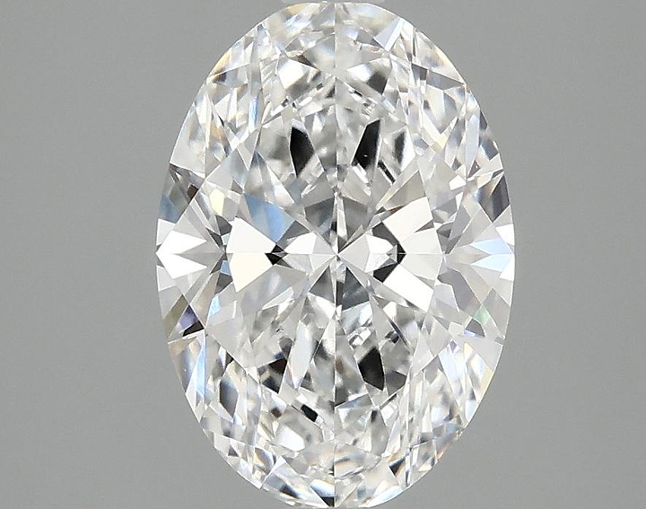 1.9 Carat Oval Shaped Ideal Cut VVS2 IGI Certified Lab Grown Diamond