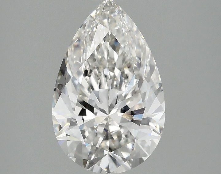 2.1 Carat Pear Shaped Ideal Cut VS1 IGI Certified Lab Grown Diamond