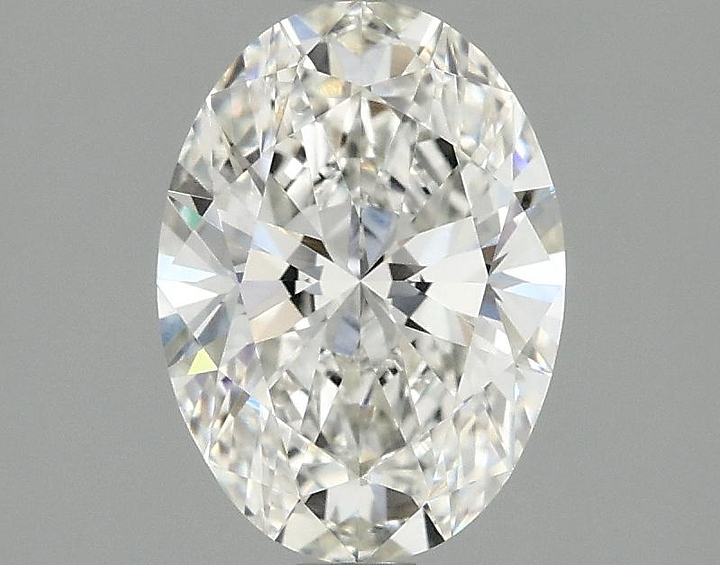 1.54 Carat Oval Shaped Ideal Cut VVS2 IGI Certified Lab Grown Diamond