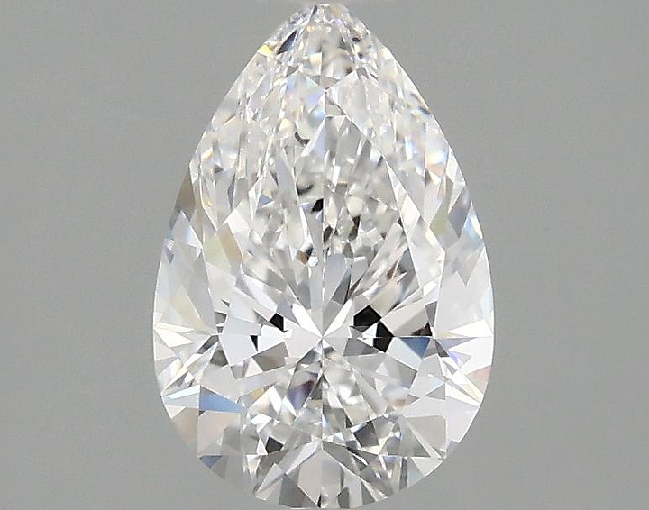 1.28 Carat Pear Shaped Excellent Cut VVS2 IGI Certified Lab Grown Diamond