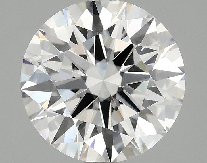 1.9 Carat Round Shaped Ideal Cut VVS2 IGI Certified Lab Grown Diamond