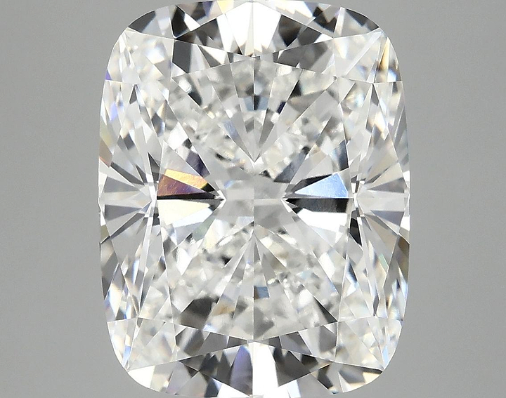 7.37 Carat Cushion Shaped Excellent Cut VVS2 IGI Certified Lab Grown Diamond