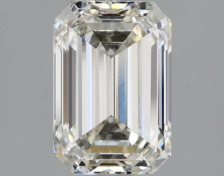 2.05 Carat Emerald Shaped Ideal Cut VVS2 IGI Certified Lab Grown Diamond
