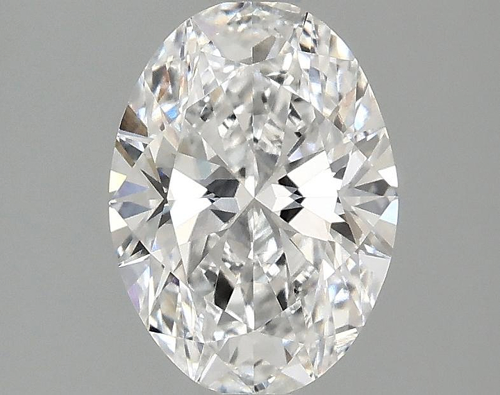 1.47 Carat Oval Shaped Ideal Cut VVS2 IGI Certified Lab Grown Diamond