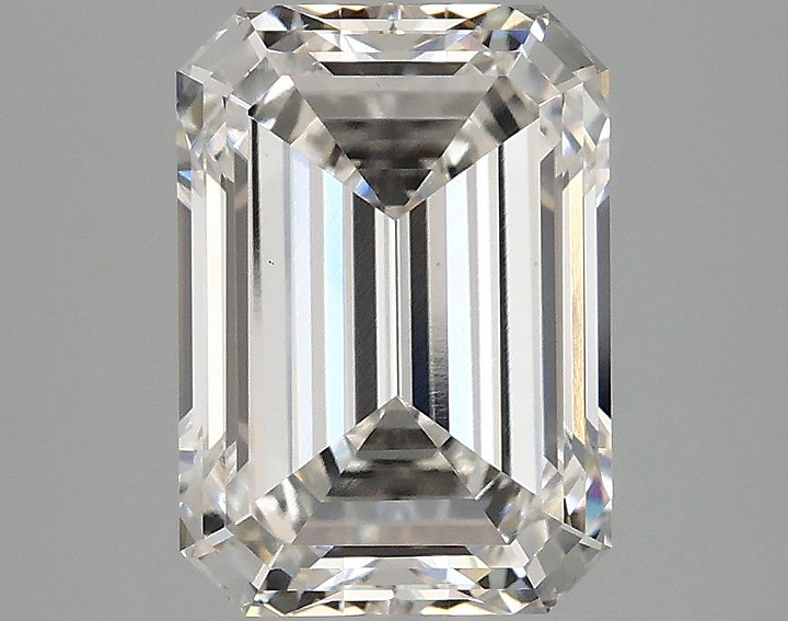 2.97 Carat Emerald Shaped Ideal Cut VS1 IGI Certified Lab Grown Diamond