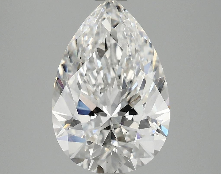3.1 Carat Pear Shaped Excellent Cut VS2 IGI Certified Lab Grown Diamond