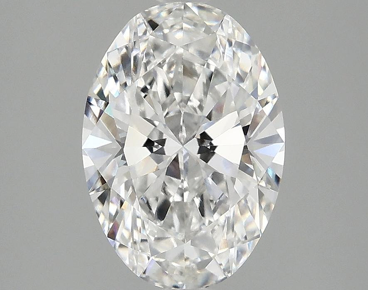 2.05 Carat Oval Shaped Ideal Cut VVS2 IGI Certified Lab Grown Diamond