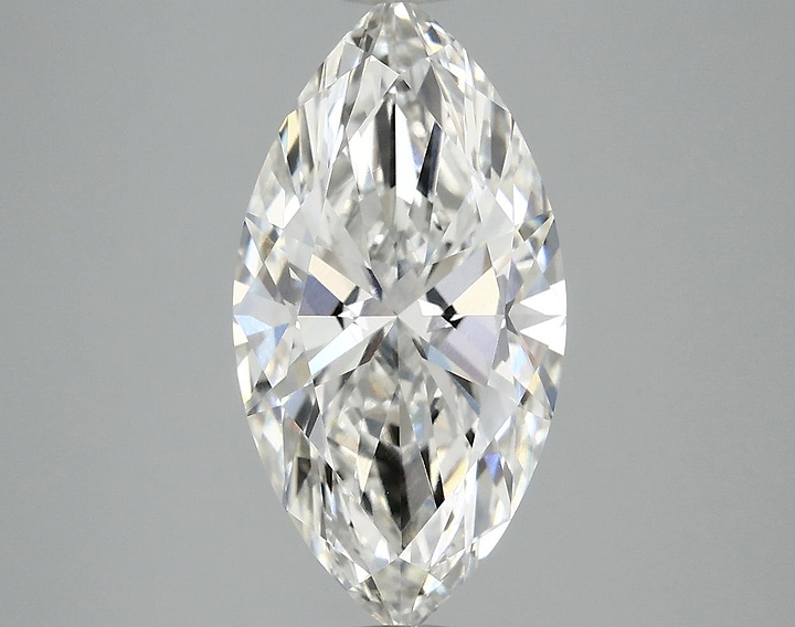 3.18 Carat Marquise Shaped Ideal Cut VVS2 IGI Certified Lab Grown Diamond