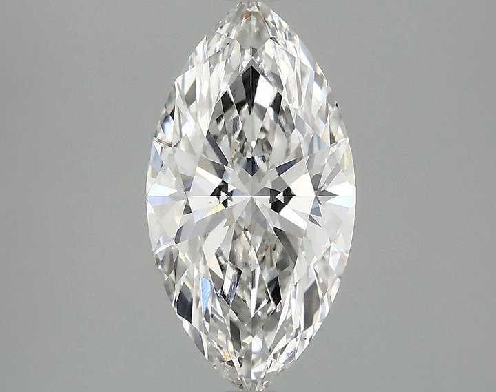2.05 Carat Marquise Shaped Ideal Cut VS1 IGI Certified Lab Grown Diamond